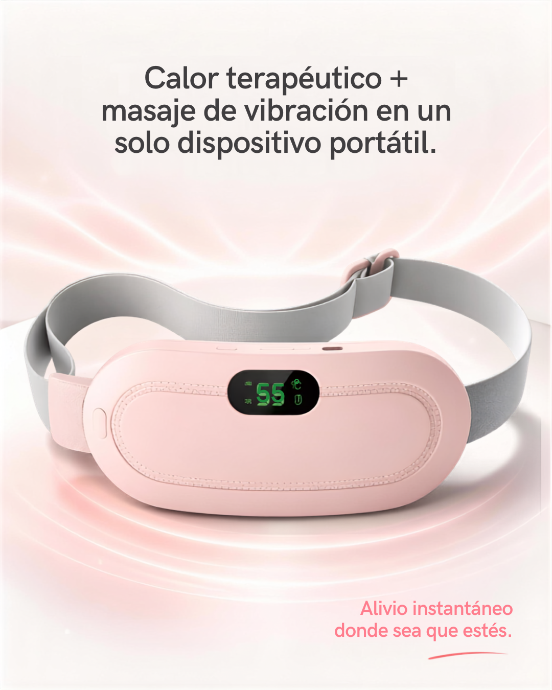 Cinturón Dolor Menstrual Termico Masajes
