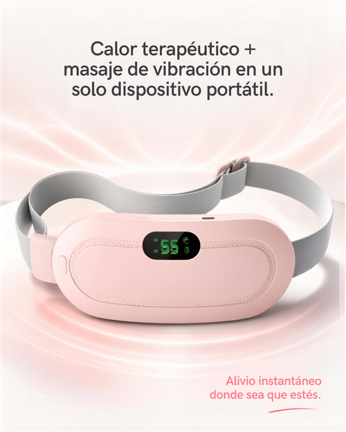 Cinturón Dolor Menstrual Termico Masajes