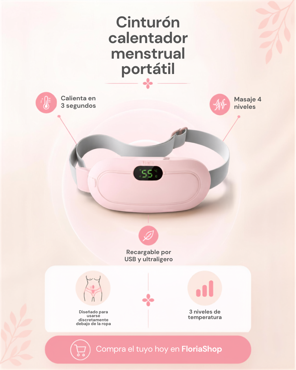 🎀 Cinturón Dolor Menstrual